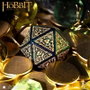 Q Workshop Le Hobbit Spindown jumbo dé Tideborn TCG D20 bleu-vert