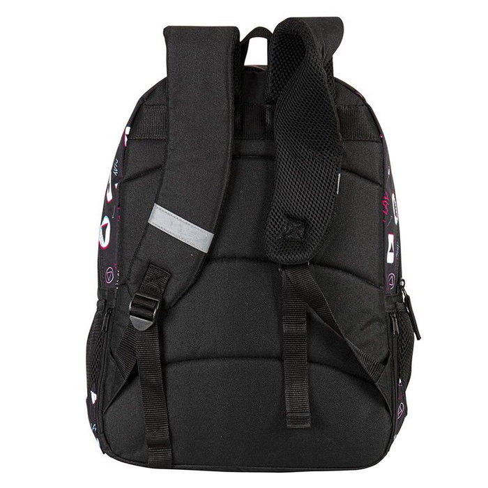 PERONA - Mochila Tik Tok 42cm - Sac à dos 42x30x15cm avec compartiment principal, poche frontale, dos et bretelles rembourrés, porte-bouteille caché et adaptateur pour chariot PERONA - Mochila Tik Tok 42cm - Sac à dos 42x30x15cm avec compartiment principal, poche frontale, dos et bretelles rembourrés, porte-bouteille caché et adaptateur pour chariot