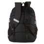 PERONA - Mochila Tik Tok 42cm - Sac à dos 42x30x15cm avec compartiment principal, poche frontale, dos et bretelles rembourrés, porte-bouteille caché et adaptateur pour chariot