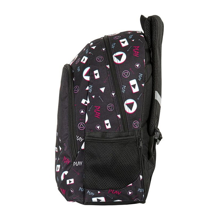 PERONA - Mochila Tik Tok 42cm - Sac à dos 42x30x15cm avec compartiment principal, poche frontale, dos et bretelles rembourrés, porte-bouteille caché et adaptateur pour chariot PERONA - Mochila Tik Tok 42cm - Sac à dos 42x30x15cm avec compartiment principal, poche frontale, dos et bretelles rembourrés, porte-bouteille caché et adaptateur pour chariot