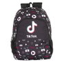 PERONA - Mochila Tik Tok 42cm - Sac à dos 42x30x15cm avec compartiment principal, poche frontale, dos et bretelles rembourrés, porte-bouteille caché et adaptateur pour chariot