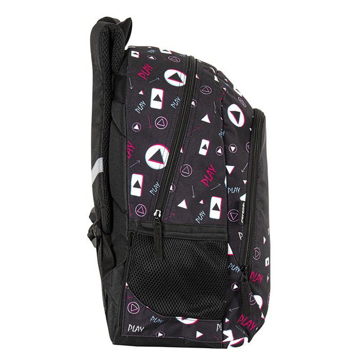 PERONA - Mochila Tik Tok 42cm - Sac à dos 42x30x15cm avec compartiment principal, poche frontale, dos et bretelles rembourrés, porte-bouteille caché et adaptateur pour chariot PERONA - Mochila Tik Tok 42cm - Sac à dos 42x30x15cm avec compartiment principal, poche frontale, dos et bretelles rembourrés, porte-bouteille caché et adaptateur pour chariot