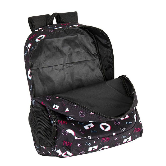 PERONA - Mochila Tik Tok 42cm - Sac à dos 42x30x15cm avec compartiment principal, poche frontale, dos et bretelles rembourrés, porte-bouteille caché et adaptateur pour chariot PERONA - Mochila Tik Tok 42cm - Sac à dos 42x30x15cm avec compartiment principal, poche frontale, dos et bretelles rembourrés, porte-bouteille caché et adaptateur pour chariot