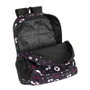 PERONA - Mochila Tik Tok 42cm - Sac à dos 42x30x15cm avec compartiment principal, poche frontale, dos et bretelles rembourrés, porte-bouteille caché et adaptateur pour chariot