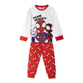 Cerdá Pijama Longue en Single Jersey Spidey pour Enfant 2 Ans, Taille 2 Ans, Rouge