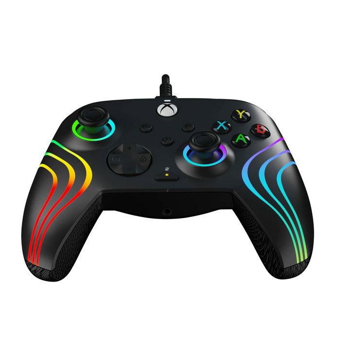 PDP Manette de jeu Afterglow Wave Filaire Noire PDP Manette de jeu Afterglow Wave Filaire Noire