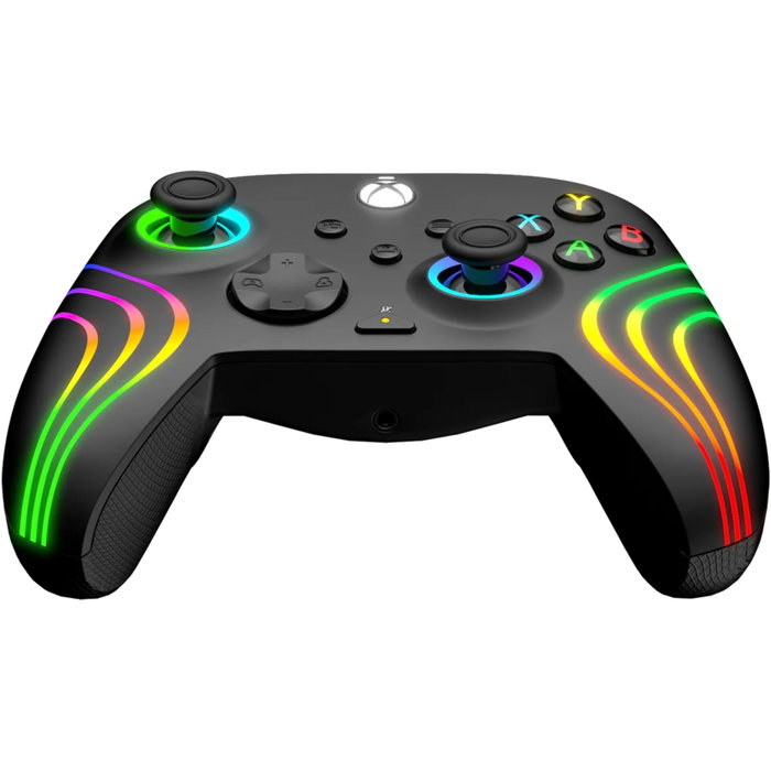 PDP Manette de jeu Afterglow Wave Filaire Noire PDP Manette de jeu Afterglow Wave Filaire Noire