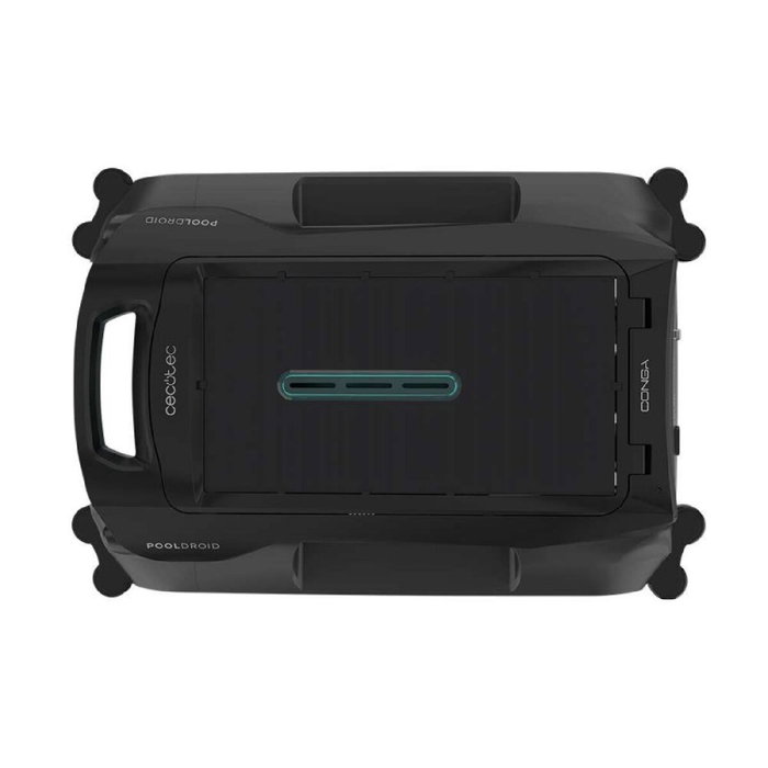 Robot piscine automatique Cecotec Conga PoolDroid flottant solaire sans fil noir