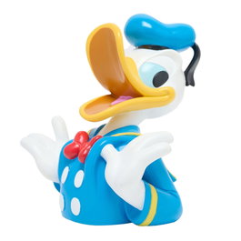 WIDDOP & CO Tirelire Pato Donald Disney en Résine - Figurine Décorative Blanche, Bleue, Rouge et Jaune