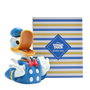 WIDDOP & CO Tirelire Pato Donald Disney en Résine - Figurine Décorative Blanche, Bleue, Rouge et Jaune