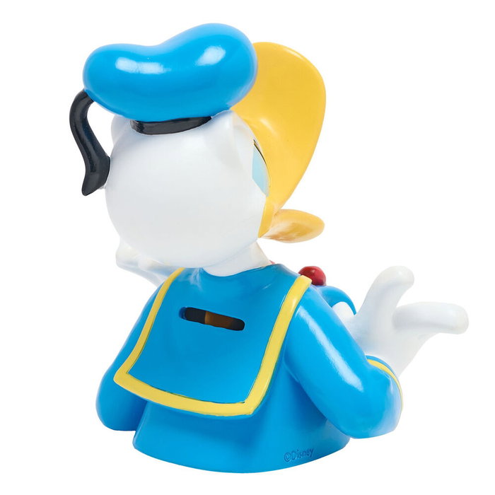 WIDDOP & CO Tirelire Pato Donald Disney en Résine - Figurine Décorative Blanche, Bleue, Rouge et Jaune WIDDOP & CO Tirelire Pato Donald Disney en Résine - Figurine Décorative Blanche, Bleue, Rouge et Jaune
