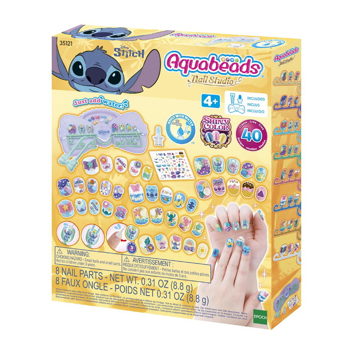 Aquabeads Kit de manucure Nail Studio Stitch