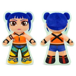Peluches Moya Coussin 3D K-Pop Bleu 45 cm