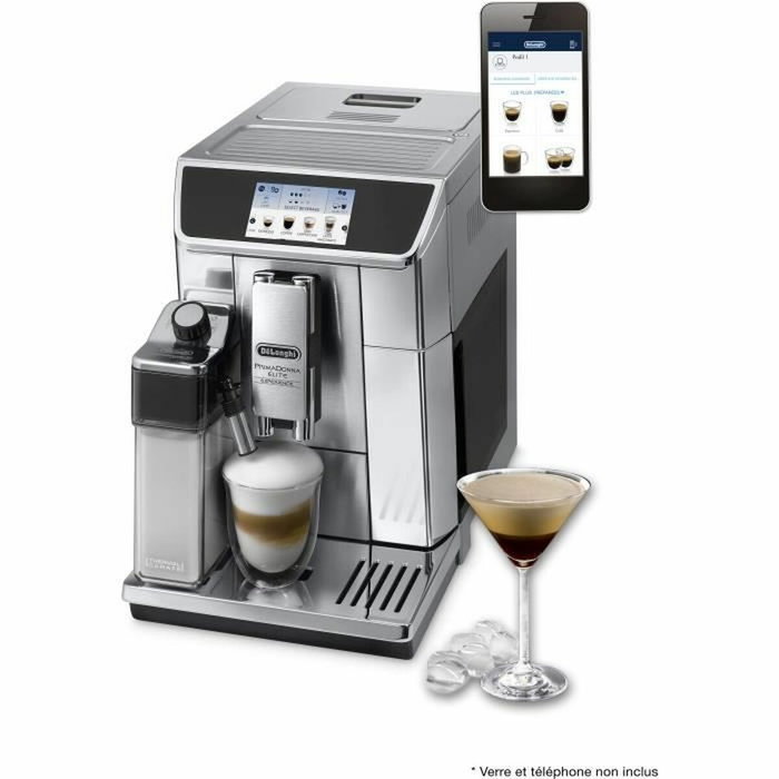 De'Longhi PrimaDonna Elite Experience ECAM650.85.MS Gris De'Longhi PrimaDonna Elite Experience ECAM650.85.MS Gris