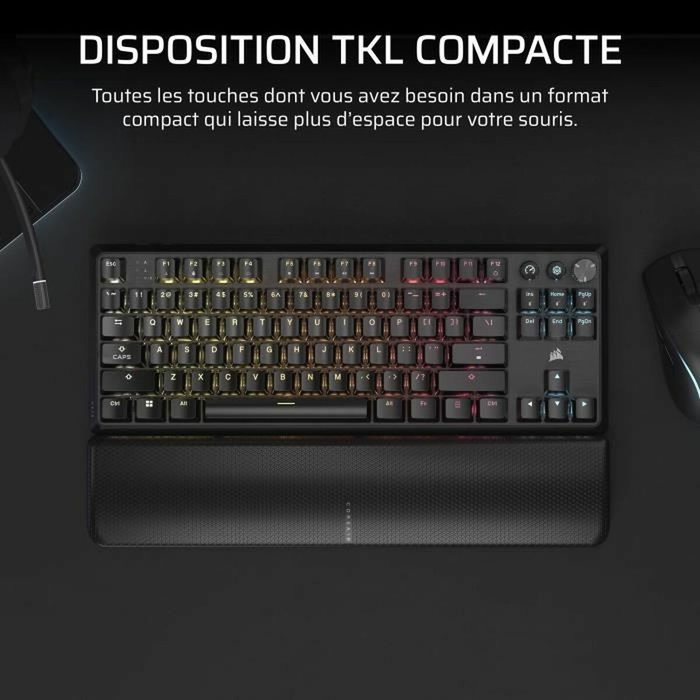 Corsair K70 Core TKL Wireless RGB Noir