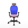 Chaise de Bureau avec Appui-tête Piqueras y Crespo 1D036N2 Rose