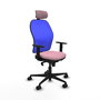 Chaise de Bureau avec Appui-tête Piqueras y Crespo 1D036N2 Rose