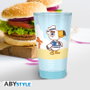 Abystyle Verre Animal Crossing Beach Characters 40cl - Personnages de Plage Gulliver Pascal Timmy et Tommy Nook Officiel