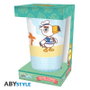 Abystyle Verre Animal Crossing Beach Characters 40cl - Personnages de Plage Gulliver Pascal Timmy et Tommy Nook Officiel