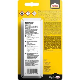 Pattex Chaussures - Colle spéciale pour chaussures, cuir, caoutchouc, liège, mousse et autres matériaux - Tube 30g