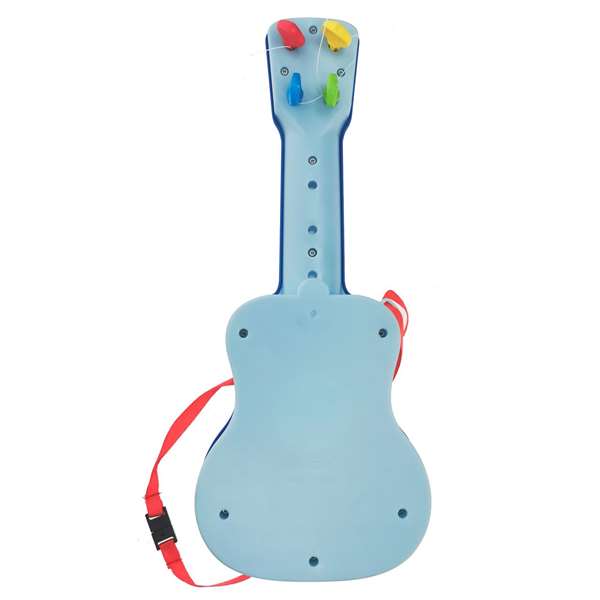 Reig Guitare jouet 4 cordes avec étui, motif Bluey, dimensions 35,3 x 14,5 x 5 cm, pour enfants à partir de 3 ans, fonctionne avec 4 piles LR6