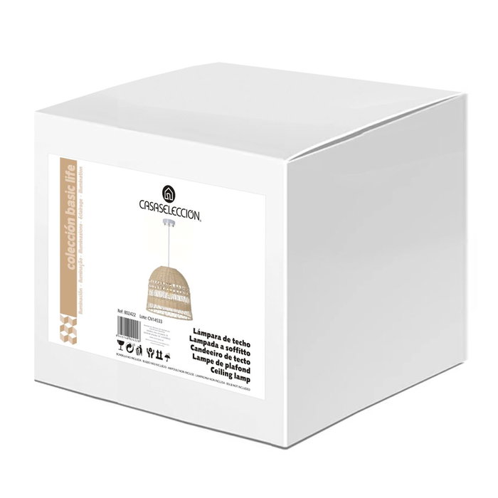 BigBuy Home Suspension Naturel 60 W BigBuy Home Suspension Naturel 60 W