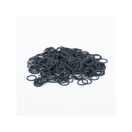 Bifull Élastiques à Cheveux Noirs 30 mm - Lot de 40