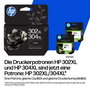 HP Cartouches d'encre 302XL/304XL C,M,Y XL