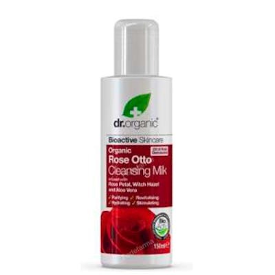 Dr. Organic Nettoyant Visage Crémeux à la Rose de Damas 150 ml Dr. Organic Nettoyant Visage Crémeux à la Rose de Damas 150 ml