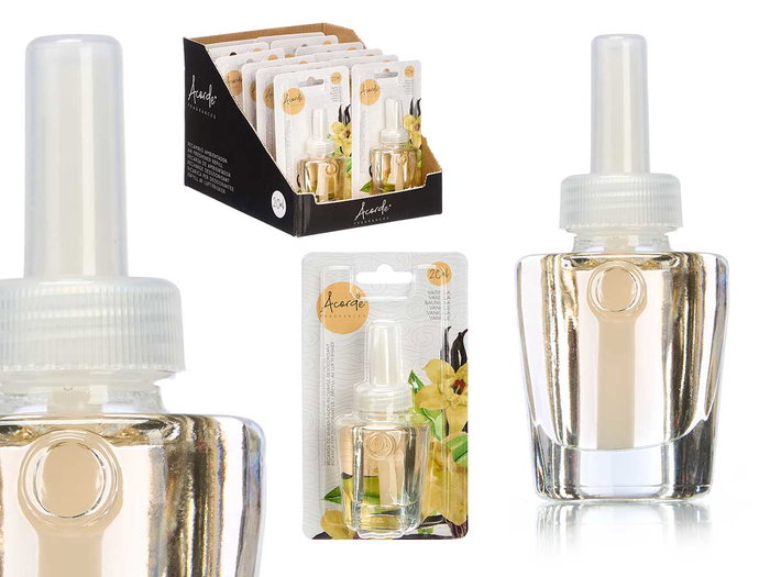 Arte Regal Recharge Désodorisant Verre 20 ml Vanille 8x14x3 cm (Set de 24) Arte Regal Recharge Désodorisant Verre 20 ml Vanille 8x14x3 cm (Set de 24)