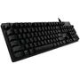 Logitech G G512 Clavier Gamer Mécanique Rétroéclairé RGB, AZERTY, Commutateurs GX Brown, USB, Filaire, Noir