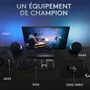 Logitech G G512 Clavier Gamer Mécanique Rétroéclairé RGB, AZERTY, Commutateurs GX Brown, USB, Filaire, Noir