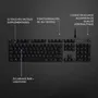 Logitech G G512 Clavier Gamer Mécanique Rétroéclairé RGB, AZERTY, Commutateurs GX Brown, USB, Filaire, Noir