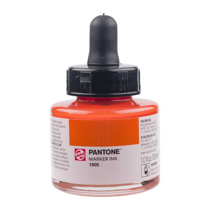 Talens | Pantone Encre pour marqueur 30 ml 1505 Talens | Pantone Encre pour marqueur 30 ml 1505