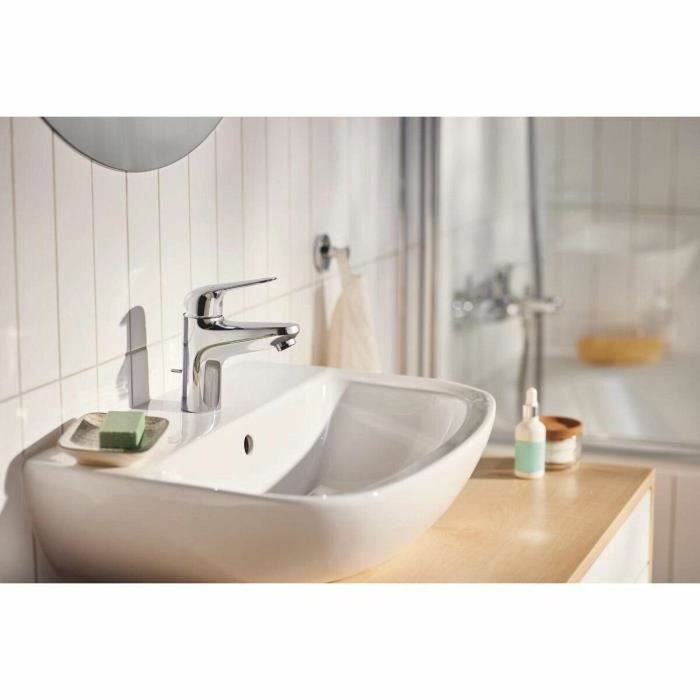 GROHE Mitigeur monocommande lavabo Swift Chromé Taille M