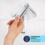 Grohe 24325001 - Mitigeur monocommande lavabo GROHE Swift chromé taille M - Économie d'eau - Bec moyen - Ensemble de vidage