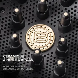 Bellissima Sèche-cheveux Diffon Supreme Curl Flow XL pour boucles souples et définies - Noir et or