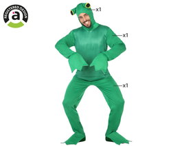 Déguisement Grenouille Homme Adulte Vert M-L
