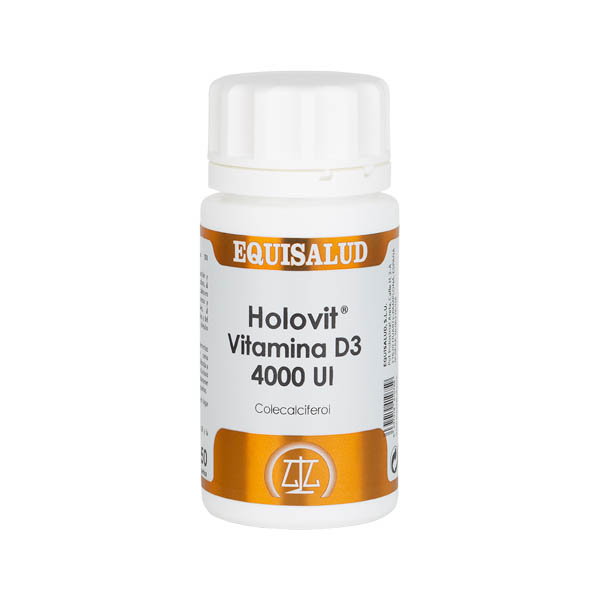 EQUISALUD HOLOVIT VITAMINA D3 4000UI 50perlas EQUISALUD HOLOVIT VITAMINA D3 4000UI 50perlas