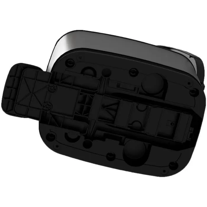 KIS Poubelle à pédale Chic Bin Style, 42.5L, Noir, polypropylène, joint anti-odeur, pédale rétractable - KIS