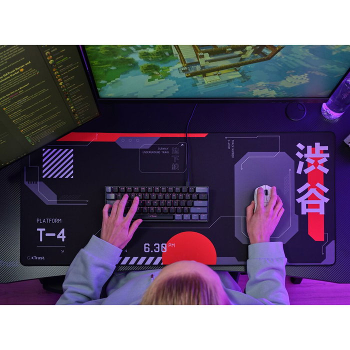 Tapis Gaming Trust 25716 Noir