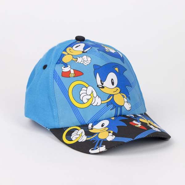 Cerdá Casquette 53 cm et lunettes de soleil enfants Sonic Taille 2-8 ans Bleu Cerdá Casquette 53 cm et lunettes de soleil enfants Sonic Taille 2-8 ans Bleu