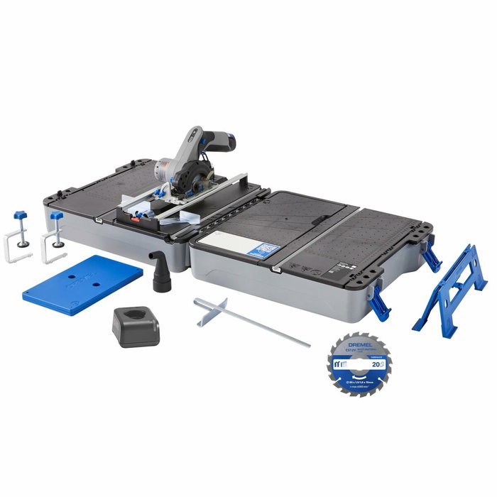 Dremel Station de sciage CS12V-S1C avec scie compacte 12V, batterie 2Ah et chargeur Dremel Station de sciage CS12V-S1C avec scie compacte 12V, batterie 2Ah et chargeur