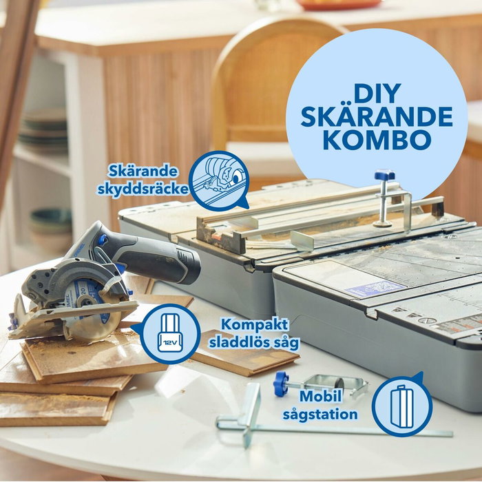 Dremel Station de sciage CS12V-S1C avec scie compacte 12V, batterie 2Ah et chargeur Dremel Station de sciage CS12V-S1C avec scie compacte 12V, batterie 2Ah et chargeur