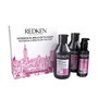 Redken Acidic Color Gloss Shampoing et Après-shampoing sans sulfates pour cheveux colorés + Huile capillaire, Kit 3 pièces 700 ml (300 ml+300 ml+100 ml)