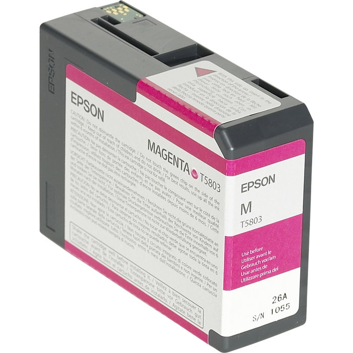 Epson Cartouche d'encre UltraChrome K3 T5803 Magenta 80 mL