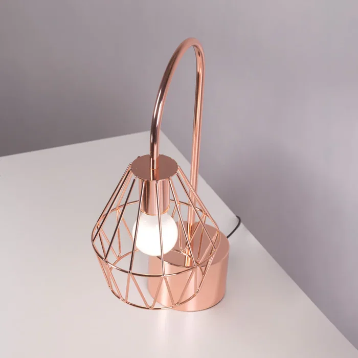 Lampe de Table Uluberiya Acier SKD-T1008 Moderne Design E27