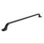 GIUSTI Poignée Cadier Zamak Noir Mat Distance Trous 256mm