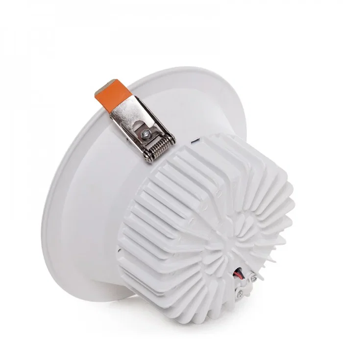 Downlight LED Circulaire 18W 2520Lm 2700K Anti-Deslumbrante UGR19 40.000H HO-DL-AD-COB-18W-WW