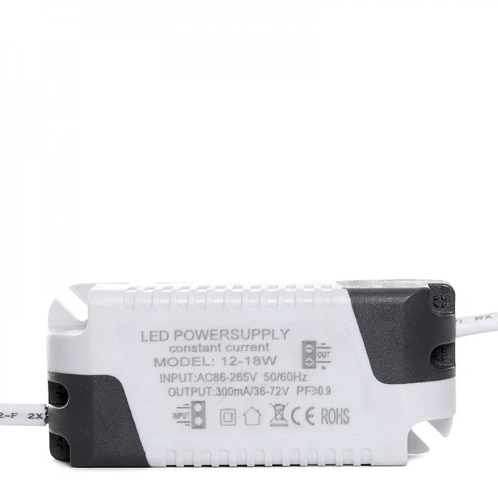 Downlight LED Circulaire 18W 2520Lm 2700K Anti-Deslumbrante UGR19 40.000H HO-DL-AD-COB-18W-WW
